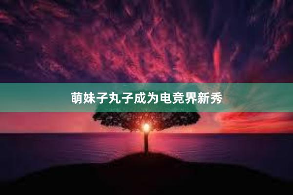 萌妹子丸子成为电竞界新秀